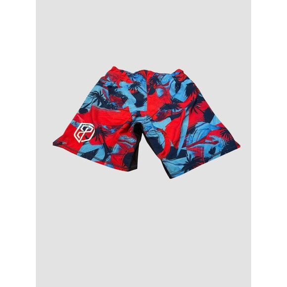 Born Primitive Shorts Size 32 Mens Athletic Stretch Pockets CrossFit 9" Miami - Picture 6 of 9